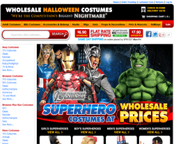 wholesale halloween costumes promo code