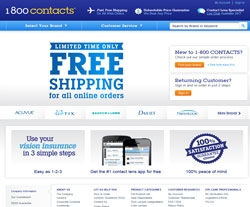 Past 1800Contacts Coupon Codes