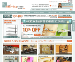 The Shelving Store Coupon