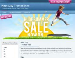 Next Day Trampolines Discount Codes