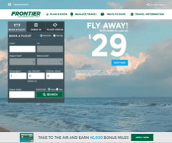 Frontier Airlines promo code