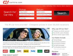 121 Car Hire Discount Codes