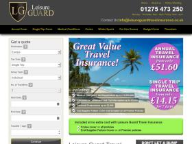 Leisure Guard Travel Insurance promo code