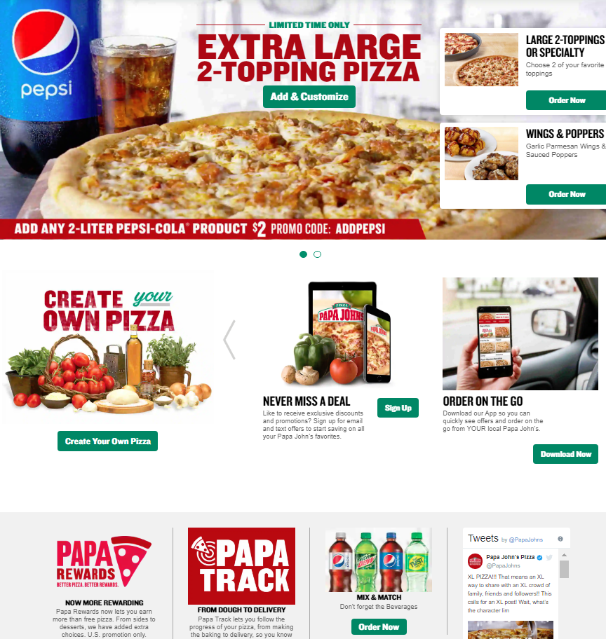 50% Off Papa John&#39;s Coupons & Promo Codes - (Verified October 2020)