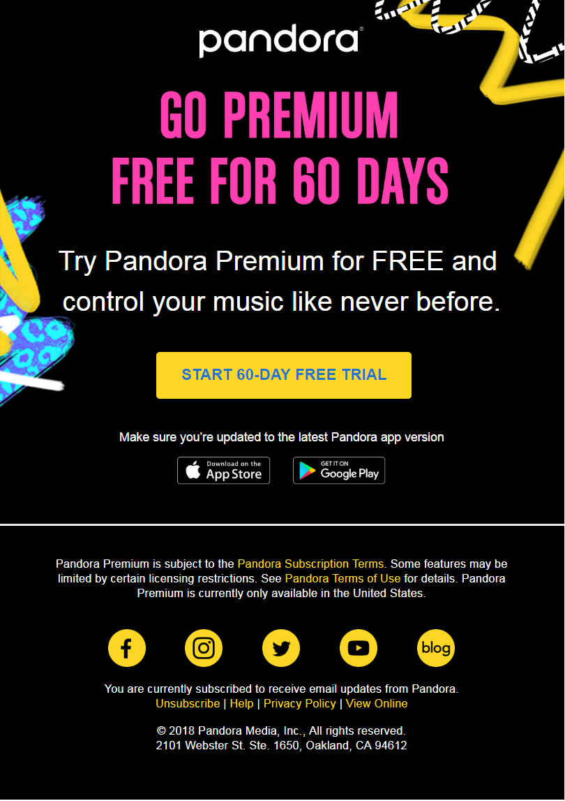 Get 10 Off W Pandora Radio Coupons Promo Codes Fyvor - roblox bingo promo codes