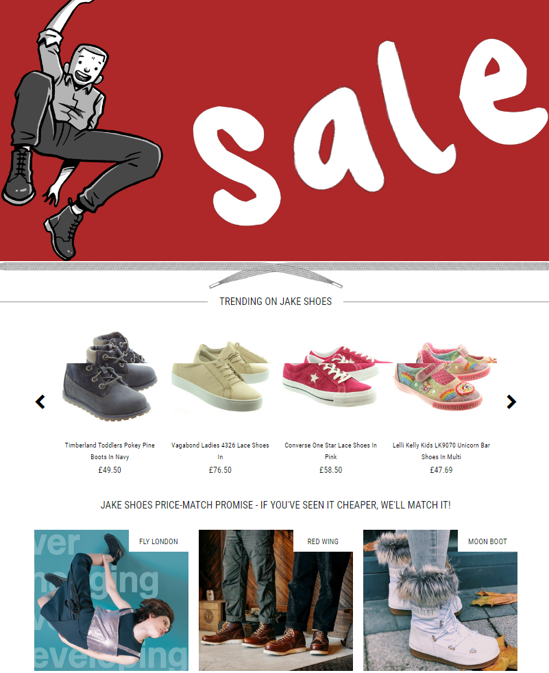 jake shoes discount